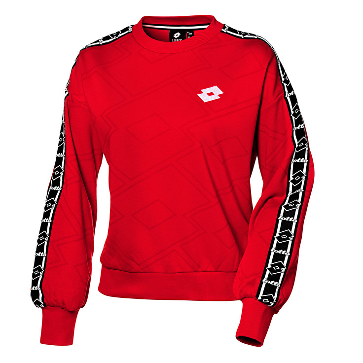 Lotto Athletica Classic Ii Rn Ft Sudadera Mujer - Rojas - Colombia OQEZUAI-53